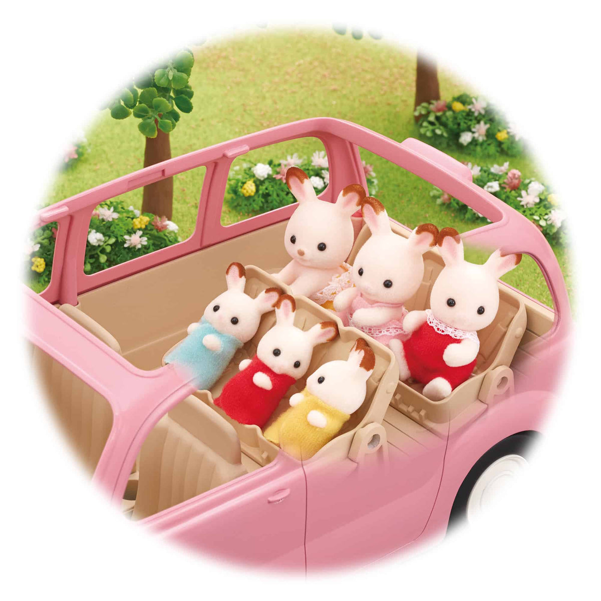 Sylvanian Families Family Picnic Van / ซิลวาเนียน แฟมิลี่ รถปิกนิกสำหรับครอบครัว