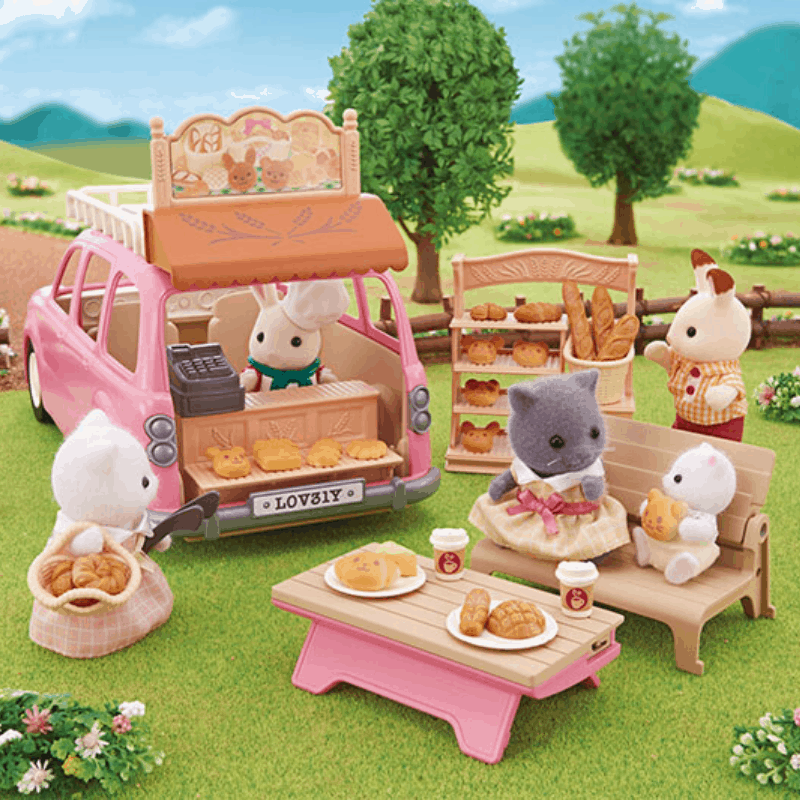 Sylvanian Families Family Picnic Van / ซิลวาเนียน แฟมิลี่ รถปิกนิกสำหรับครอบครัว