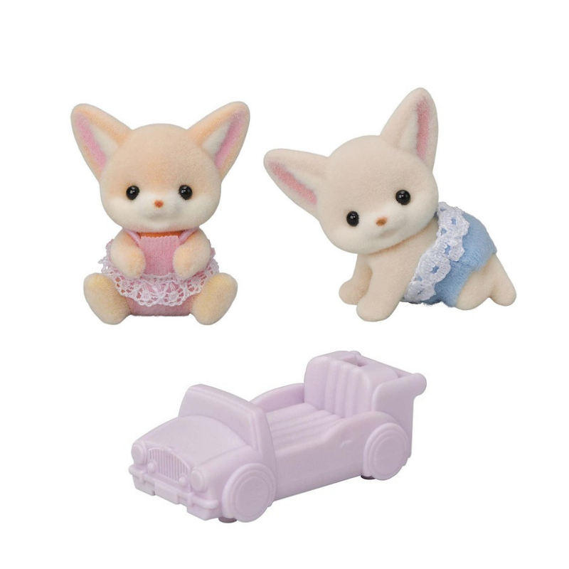 Sylvanian Families Fennec Fox Twins / ฝาแฝดเฟนเนกฟอกซ์