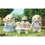 Sylvanian Families Flora Rabbit Family/ ซิลวาเนียน แฟมิลี่ ครอบครัวฟลอราแรบบิท