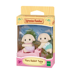 Sylvanian Families Flora Rabbit Twins/ ซิลวาเนียน แฟมิลี่ ฝาแฝดฟลอราแรบบิท