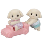 Sylvanian Families Flora Rabbit Twins/ ซิลวาเนียน แฟมิลี่ ฝาแฝดฟลอราแรบบิท