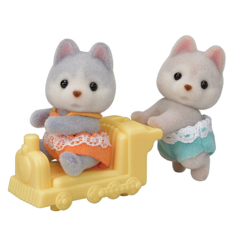 Sylvanian Families Husky Twins  / ซิลวาเนียน ฝาแฝดฮัสกี้