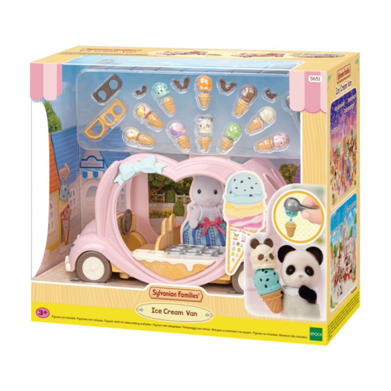 Sylvanian Families Ice Cream Van  / ซิลวาเนียน แฟมิลี่ รถตู้ไอศครีม