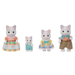 Sylvanian Families Latte Cat Family/ ซิลวาเนียน แฟมิลี่ ครอบครัวลาเต้แคท