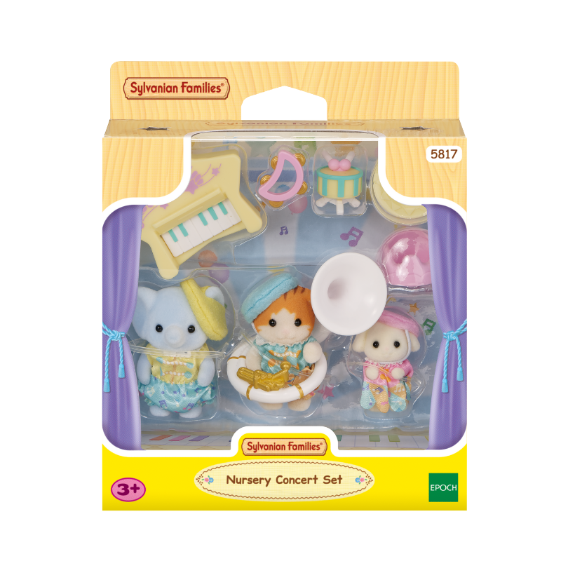 Sylvanian Families Nursery Concert Set / ซิลวาเนียน ชุดคอนเสิร์ตเนิร์สเซอรี่