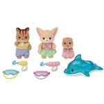 Sylvanian Families Nursery Friends -Pool Fun Trio / ซิลวาเนียน แฟมิลี่ เพื่อนเนอร์สเซอรี่-สระน้ำแสนสนุก