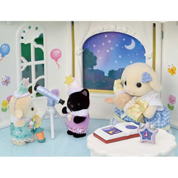 Sylvanian Families Nursery Friends -Sleepover Party Trio / ซิลวาเนียน แฟมิลี่ เพื่อนเนอร์สเซอรี่-ปาร์ตี้นอนค้างคืน