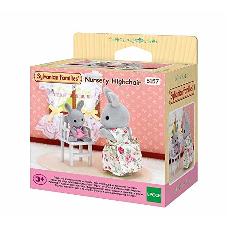 Sylvanian Families Nursery Highchair / ซิลวาเนียน แฟมิลี่ เก้าอี้สำหรับซิลวาเนียนเบบี้