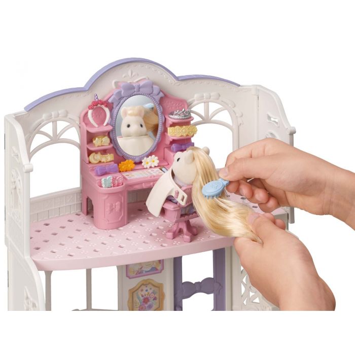 Sylvanian Families Pony's Stylish Hair Salon  / ซิลวาเนียน ร้านแต่งผมโพนี่