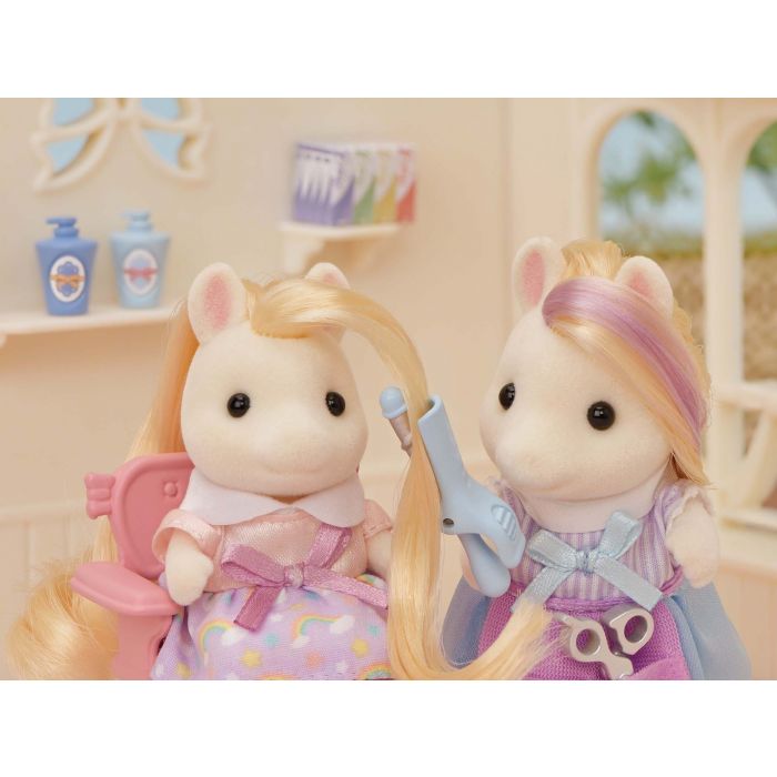 Sylvanian Families Pony's Stylish Hair Salon  / ซิลวาเนียน ร้านแต่งผมโพนี่