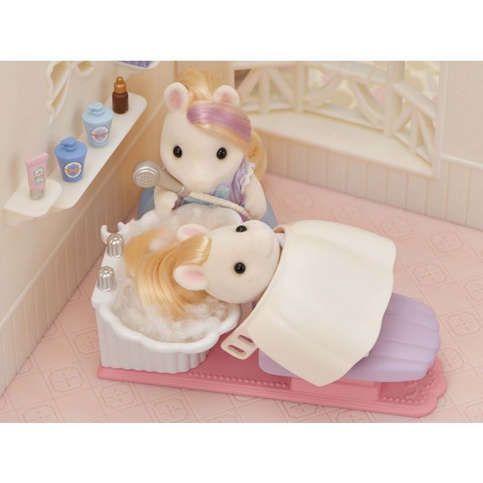 Sylvanian Families Pony's Stylish Hair Salon  / ซิลวาเนียน ร้านแต่งผมโพนี่