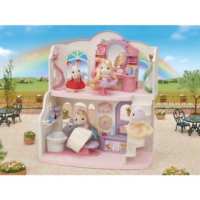 Sylvanian Families Pony's Stylish Hair Salon  / ซิลวาเนียน ร้านแต่งผมโพนี่