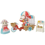Sylvanian Families Popcorn Delivery Trike / ซิลวาเนียน แฟมิลี่ จักรยานสามล้อส่งป๊อปคอร์น
