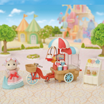 Sylvanian Families Popcorn Delivery Trike / ซิลวาเนียน แฟมิลี่ จักรยานสามล้อส่งป๊อปคอร์น