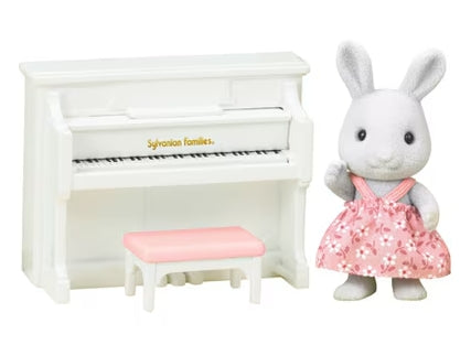 Sylvanian Families Rabbit Sister with Piano Set / ซิลวาเนียน แฟมิลี่ กระต่ายพี่สาวพร้อมเปียโน
