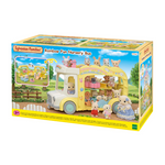 Sylvanian Families Rainbow Fun Nursery Bus / ซิลวาเนียน แฟมิลี่ รถบัสเนอร์สเซอรี่สายรุ้ง