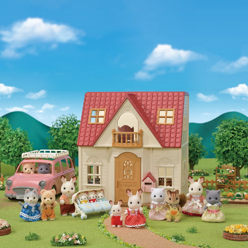 Sylvanian Families Red Roof Cosy Cottage Starter Home 2023 /ซิลวาเนียน แฟมิลี่ บ้านเรดรูฟ โคซี่ คอทเทจ 2023