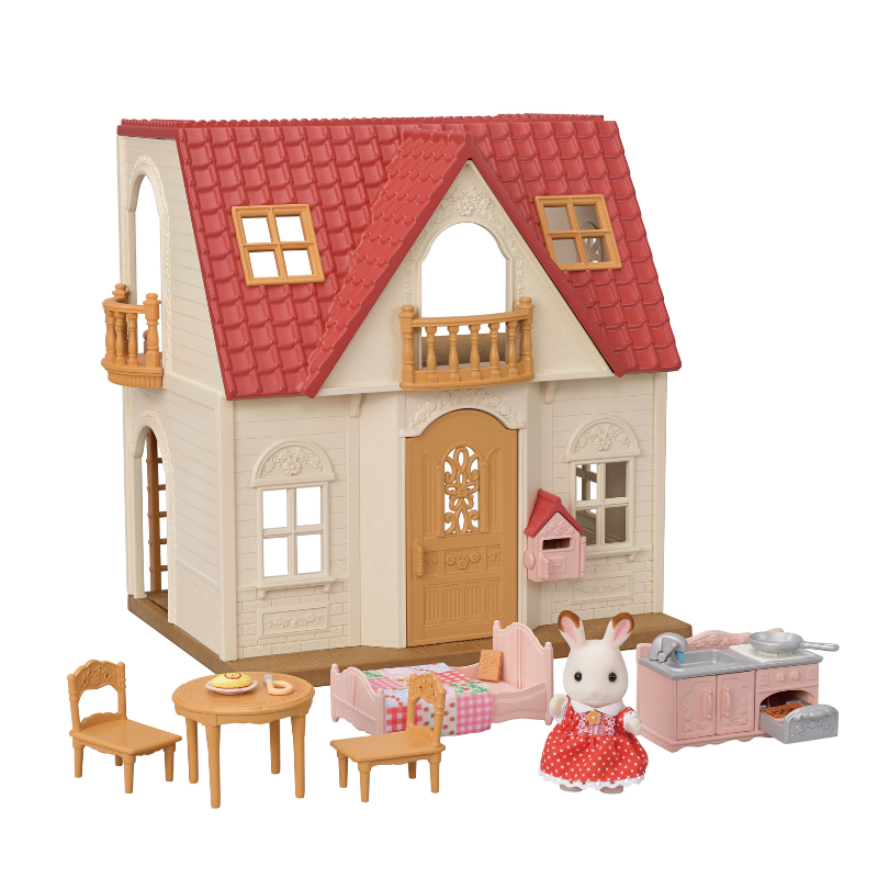 Sylvanian Families Red Roof Cosy Cottage Starter Home 2023 /ซิลวาเนียน แฟมิลี่ บ้านเรดรูฟ โคซี่ คอทเทจ 2023