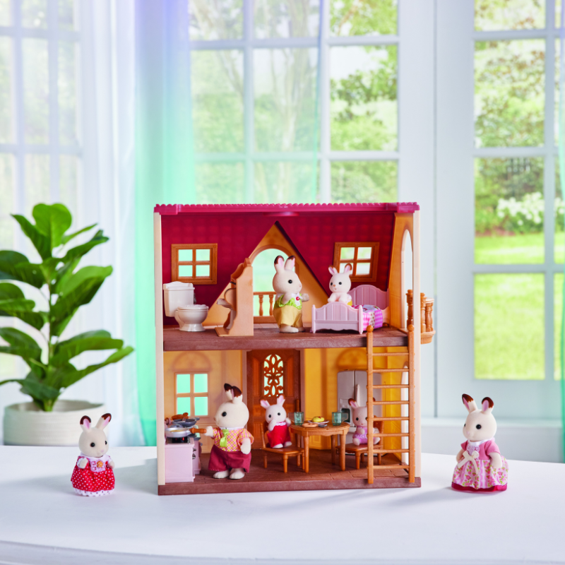 Sylvanian Families Red Roof Cosy Cottage Starter Home 2023 /ซิลวาเนียน แฟมิลี่ บ้านเรดรูฟ โคซี่ คอทเทจ 2023