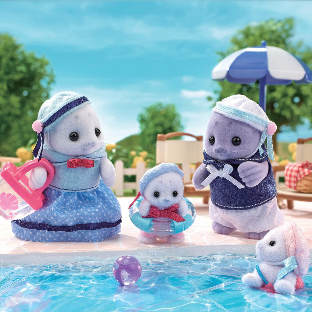 Sylvanian Families Seal Family / ซิลวาเนียน แฟมิลี่ ครอบครัวแมวน้ำ