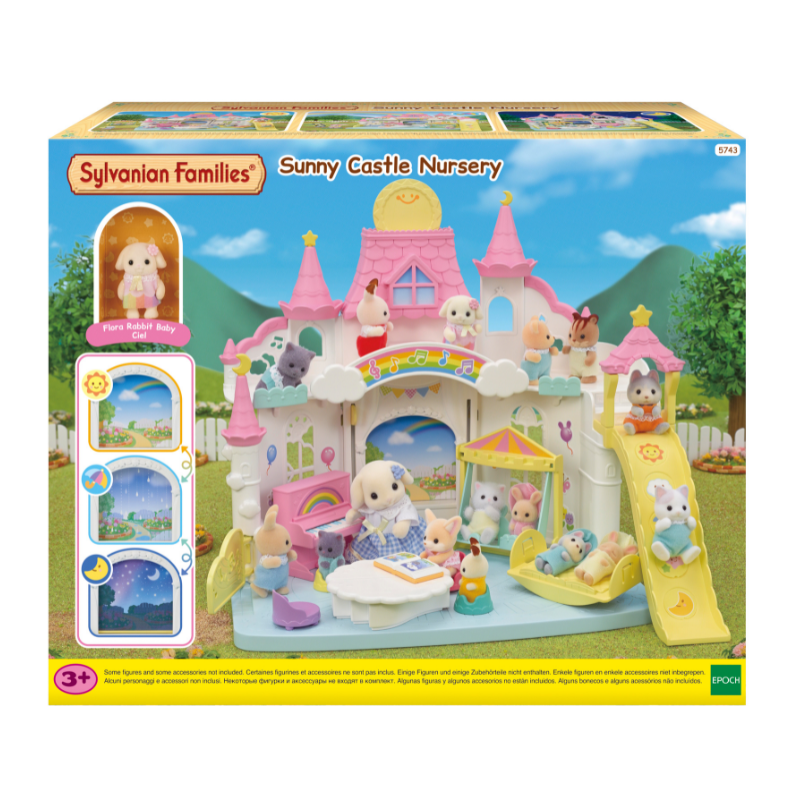 Sylvanian Families Sunny Castle Nursery / ซิลวาเนียน แฟมิลี่ ปราสาทซันนี่เนอร์สเซอรี่