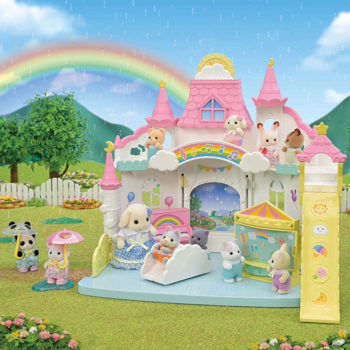 Sylvanian Families Sunny Castle Nursery / ซิลวาเนียน แฟมิลี่ ปราสาทซันนี่เนอร์สเซอรี่