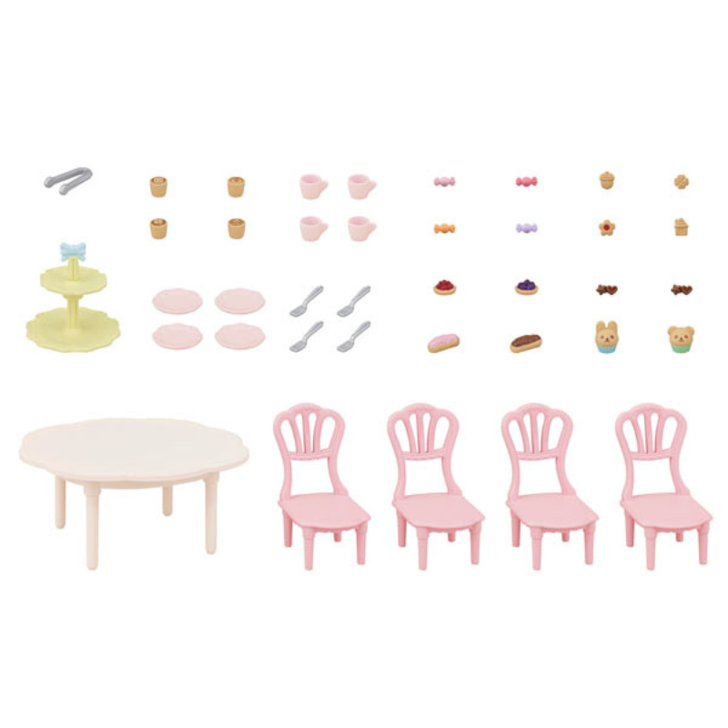 Sylvanian Families Sweets Party Set / ซิลวาเนียน แฟมิลี่ ชุดปาร์ตี้ขนมหวาน