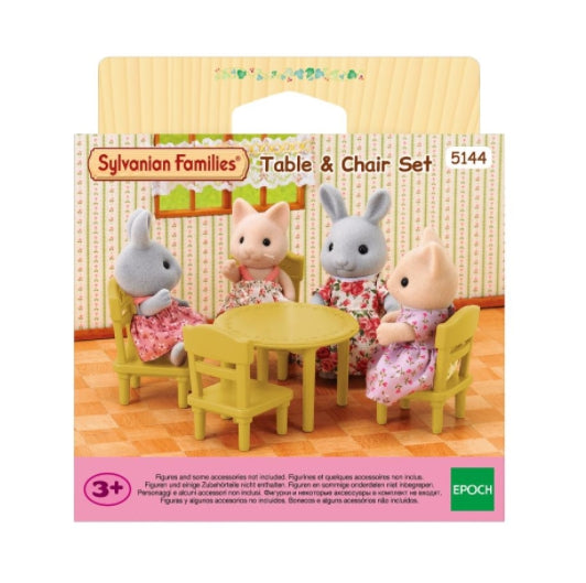 Sylvanian Families Table&Chair Set / ซิลวาเนียน แฟมิลี่ ชุดโต๊ะและเก้าอี้