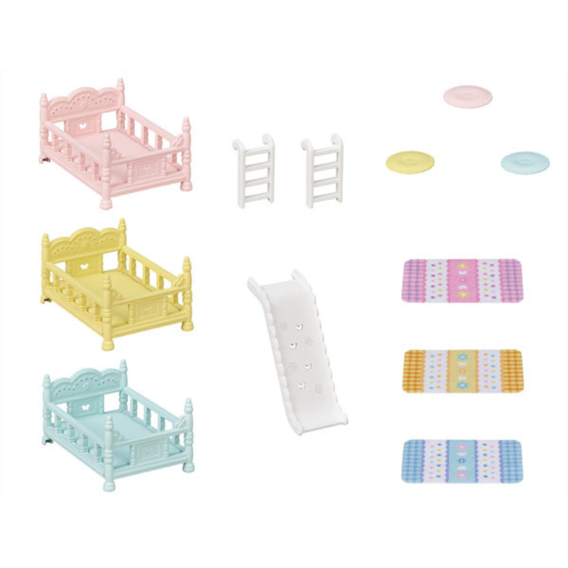 Sylvanian Families Triple Bunk Beds / ซิลวาเนียน แฟมิลี่ เตียงสามชั้น