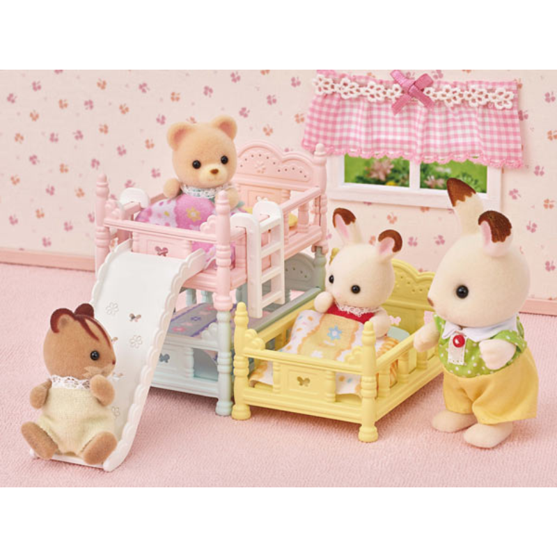 Sylvanian Families Triple Bunk Beds / ซิลวาเนียน แฟมิลี่ เตียงสามชั้น