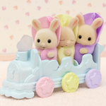 Sylvanian Families Triplets Baby Bathtime Set / ซิลวาเนียน แฟมิลี่ ชุดอาบน้ำแฝดสาม