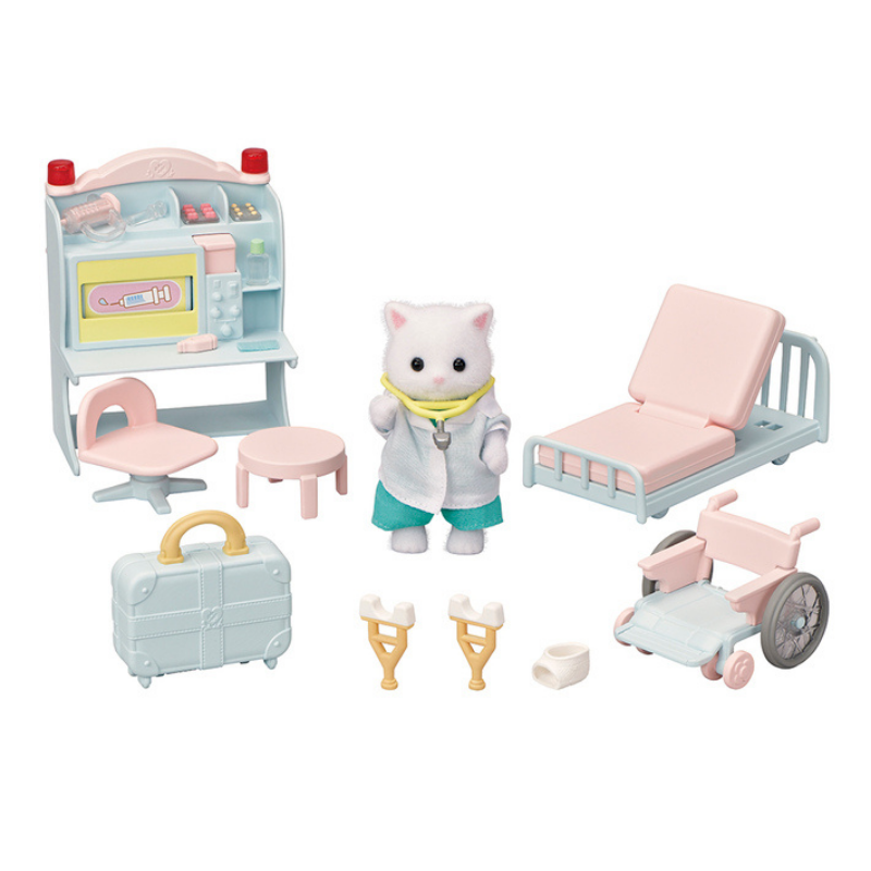 Sylvanian Families Village Doctor Starter Set / ชุดคุณหมอประจำหมู่บ้าน
