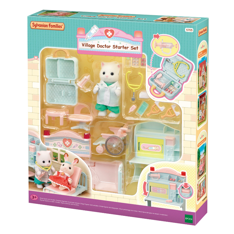 Sylvanian Families Village Doctor Starter Set / ชุดคุณหมอประจำหมู่บ้าน