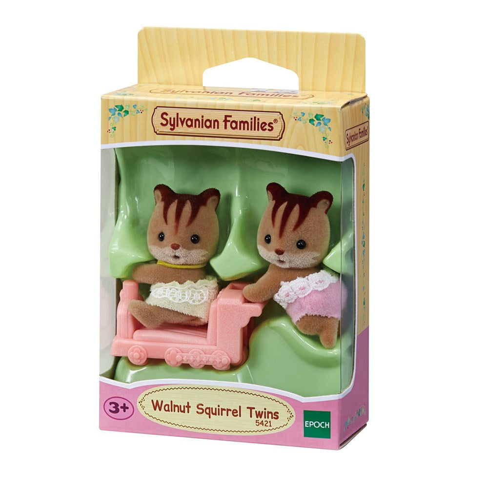 Sylvanian Families Walnut Squirrel Twins / ซิลวาเนียน แฟมิลี่ ฝาแฝดกระรอกวอลนัท