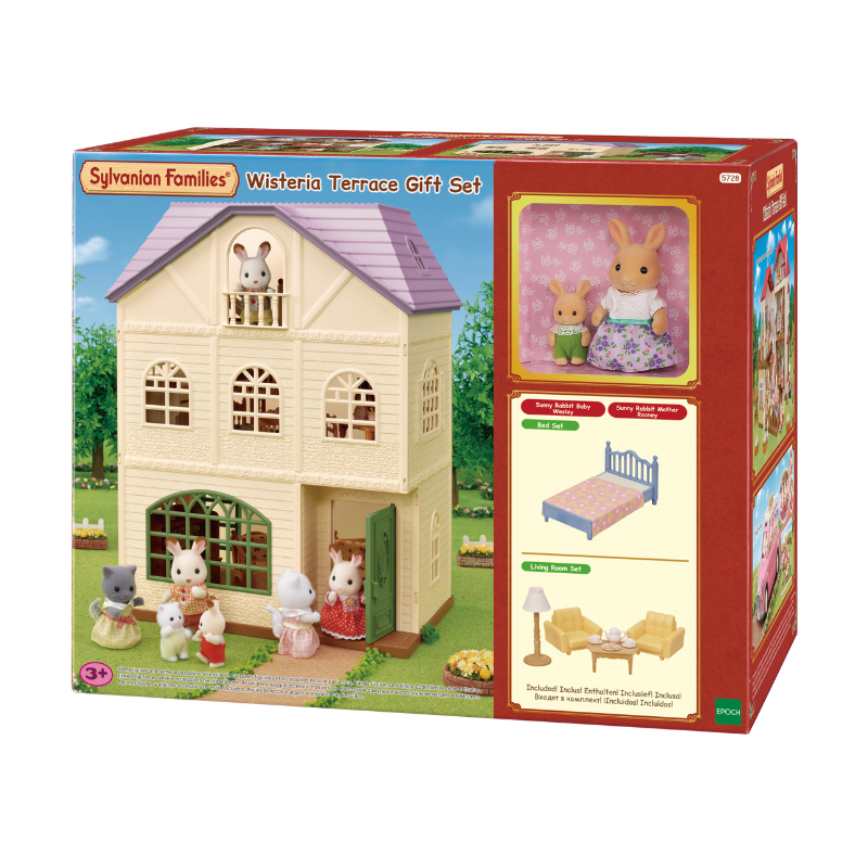 Sylvanian Families Wisteria Terrace Gift Set / ซิลวาเนียน แฟมิลี่ บ้านวิสทีเรีย เทอเรส กิ๊ฟเซ็ท