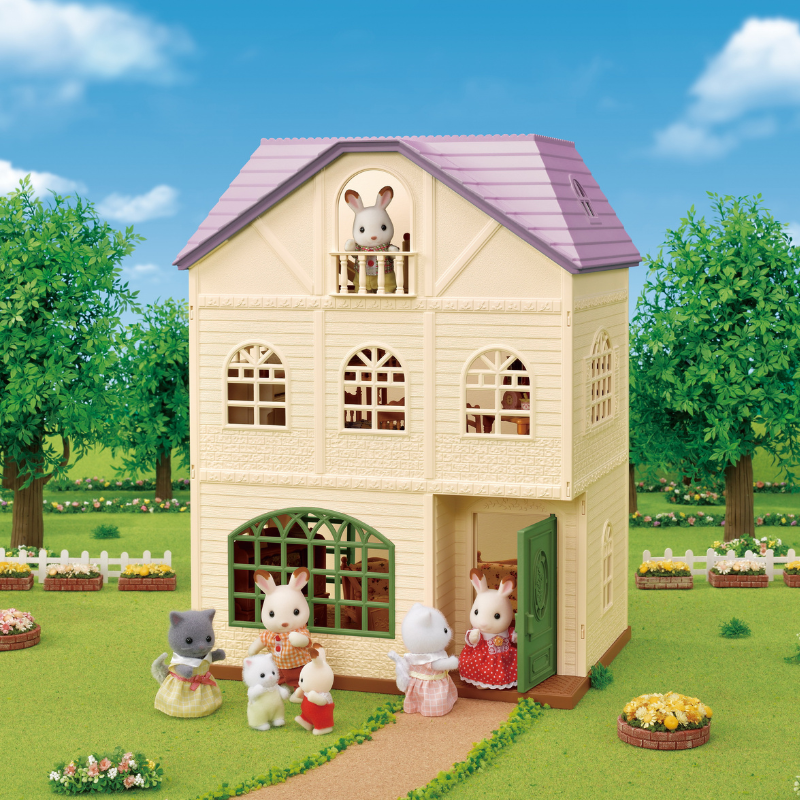 Sylvanian Families Wisteria Terrace Gift Set / ซิลวาเนียน แฟมิลี่ บ้านวิสทีเรีย เทอเรส กิ๊ฟเซ็ท