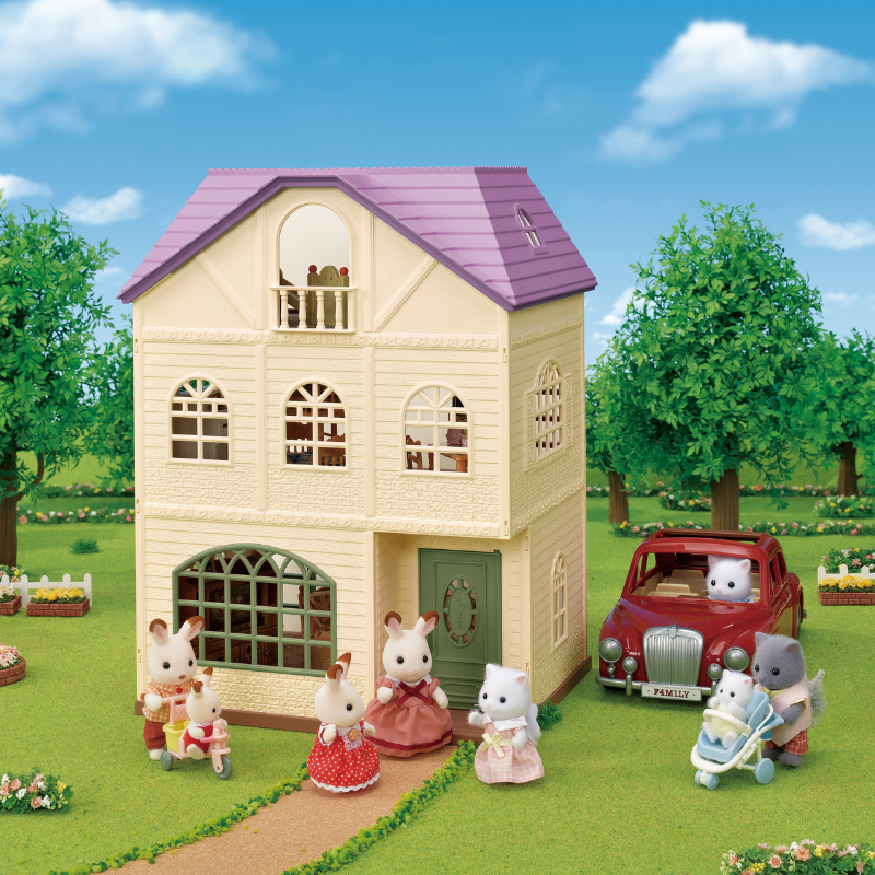 Sylvanian Families Wisteria Terrace Gift Set / ซิลวาเนียน แฟมิลี่ บ้านวิสทีเรีย เทอเรส กิ๊ฟเซ็ท