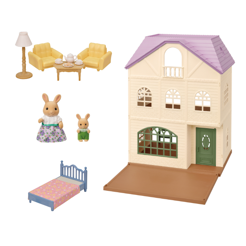 Sylvanian Families Wisteria Terrace Gift Set / ซิลวาเนียน แฟมิลี่ บ้านวิสทีเรีย เทอเรส กิ๊ฟเซ็ท