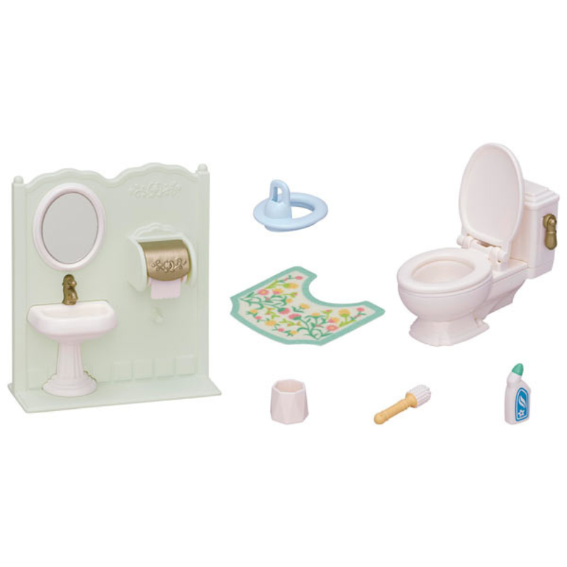Sylvanian Families Toilet Set / ซิลวาเนียน แฟมิลี่ ชุดห้องน้ำ