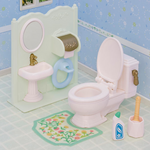 Sylvanian Families Toilet Set / ซิลวาเนียน แฟมิลี่ ชุดห้องน้ำ
