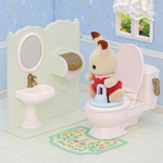 Sylvanian Families Toilet Set / ซิลวาเนียน แฟมิลี่ ชุดห้องน้ำ