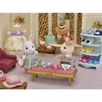 Sylvanian Fashion Play Set -Jewels & Gems Collection/ ซิลวาเนียน แฟมิลี่ แฟชั่นเพลย์เซ็ต ไวท์แรบบิทและเครื่องประดับ