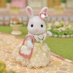 Sylvanian Fashion Play Set -Jewels & Gems Collection/ ซิลวาเนียน แฟมิลี่ แฟชั่นเพลย์เซ็ต ไวท์แรบบิทและเครื่องประดับ