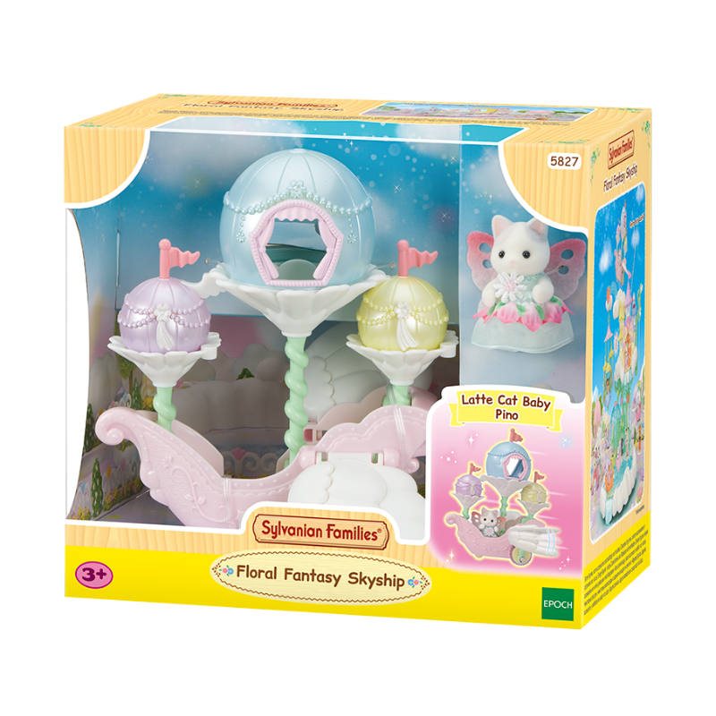 Sylvanian Families  Floral Fantasy Skyship / ซิลวาเนียน แฟมิลี่ เรือเหาะแฟนตาซี