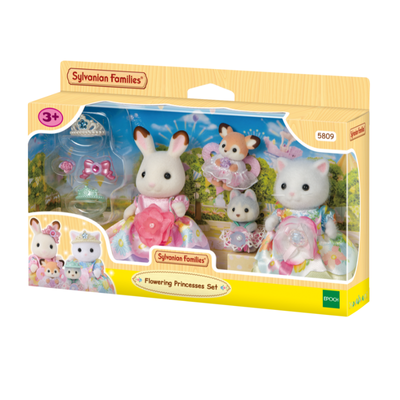 Sylvanian Families Flowering Princesses Set / ซิลวาเนียน แฟมิลี่ ชุดเจ้าหญิงดอกไม้