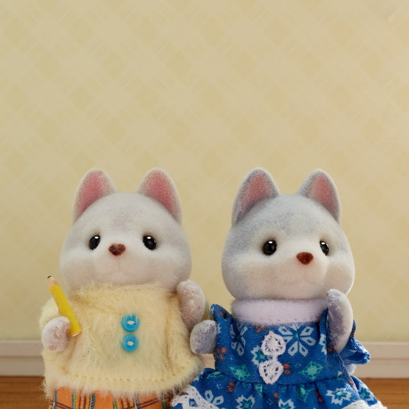 Sylvanian Husky Family  / ซิลวาเนียน แฟมิลี่  ครอบครัวฮัสกี้