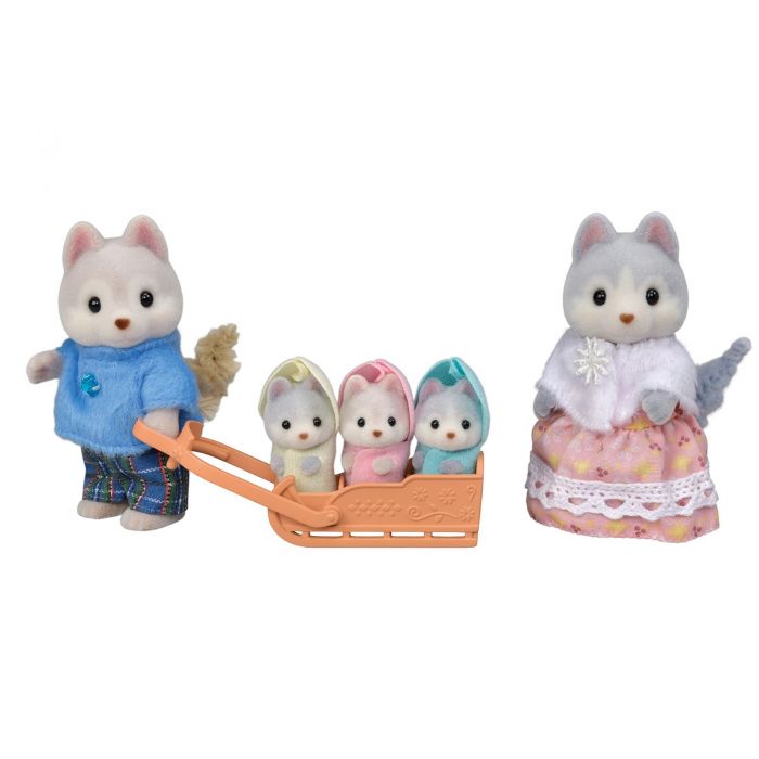 Sylvanian Husky Family  / ซิลวาเนียน แฟมิลี่  ครอบครัวฮัสกี้