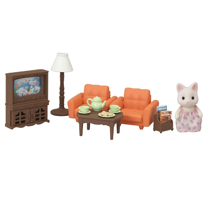 Sylvanian Families Living Room Set / ซิลวาเนียน แฟมิลี่ ชุดห้องนั่งเล่น
