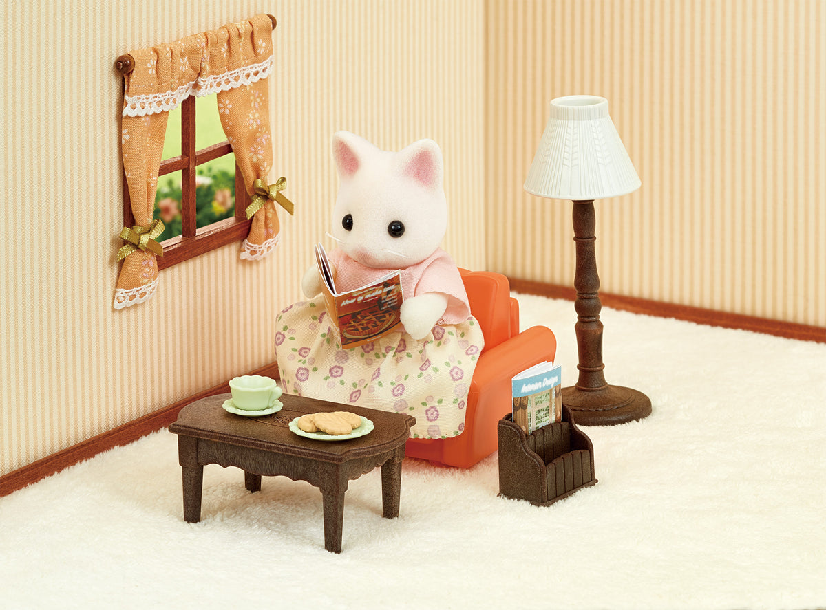 Sylvanian Families Living Room Set / ซิลวาเนียน แฟมิลี่ ชุดห้องนั่งเล่น